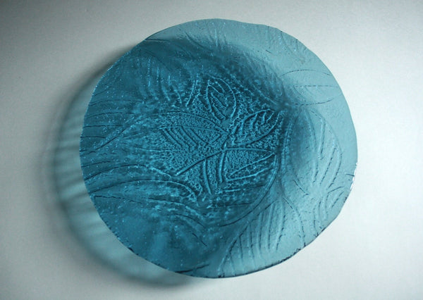 Blue Leafy Plate